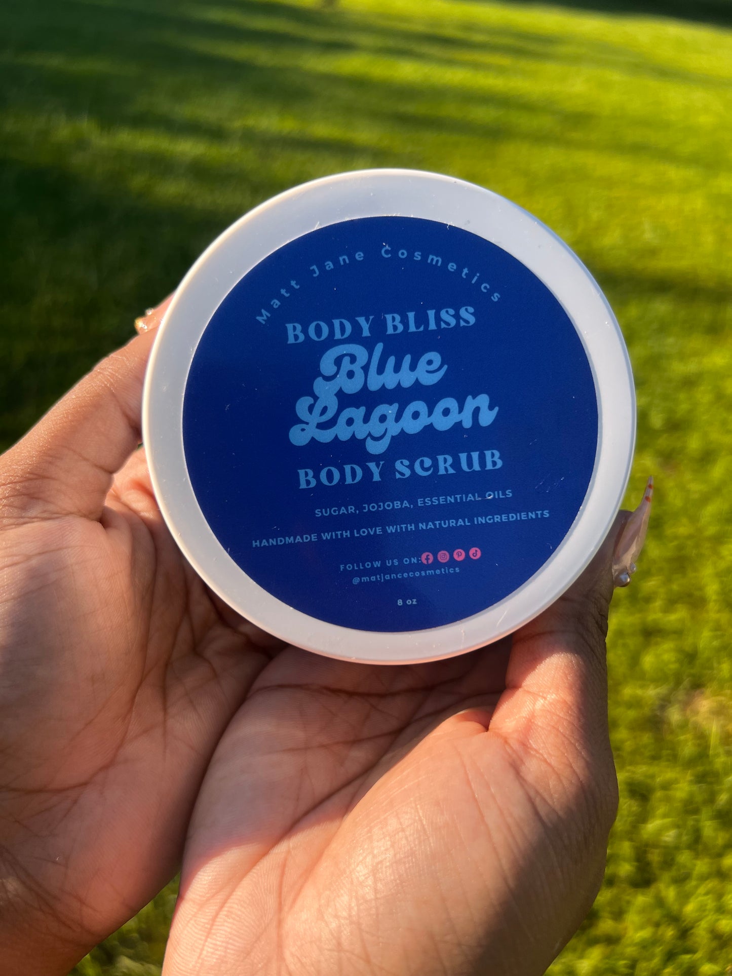 Blue Lagoon Body Scrub