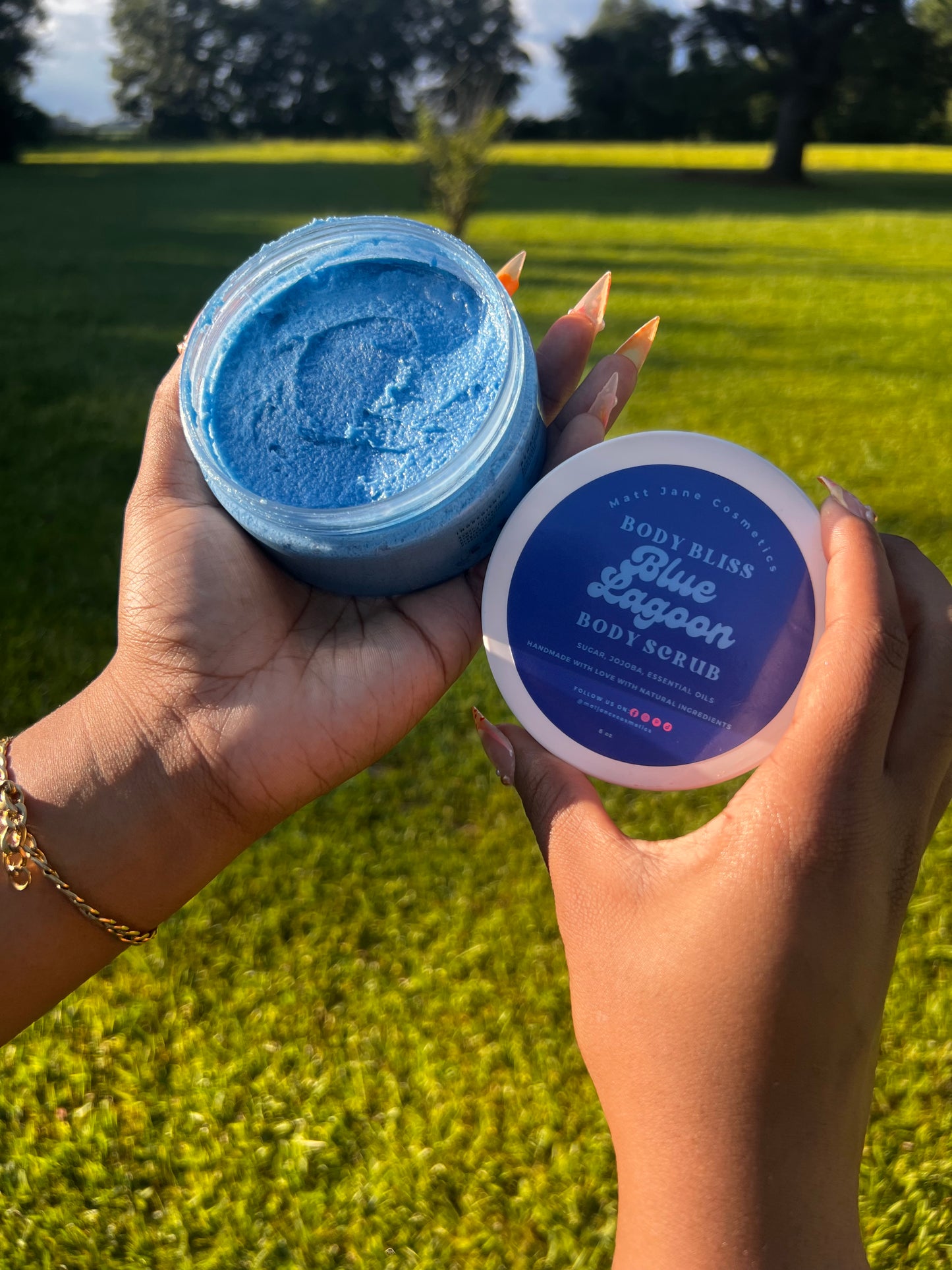 Blue Lagoon Body Scrub